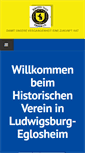 Mobile Screenshot of historischer-verein-eglosheim.de